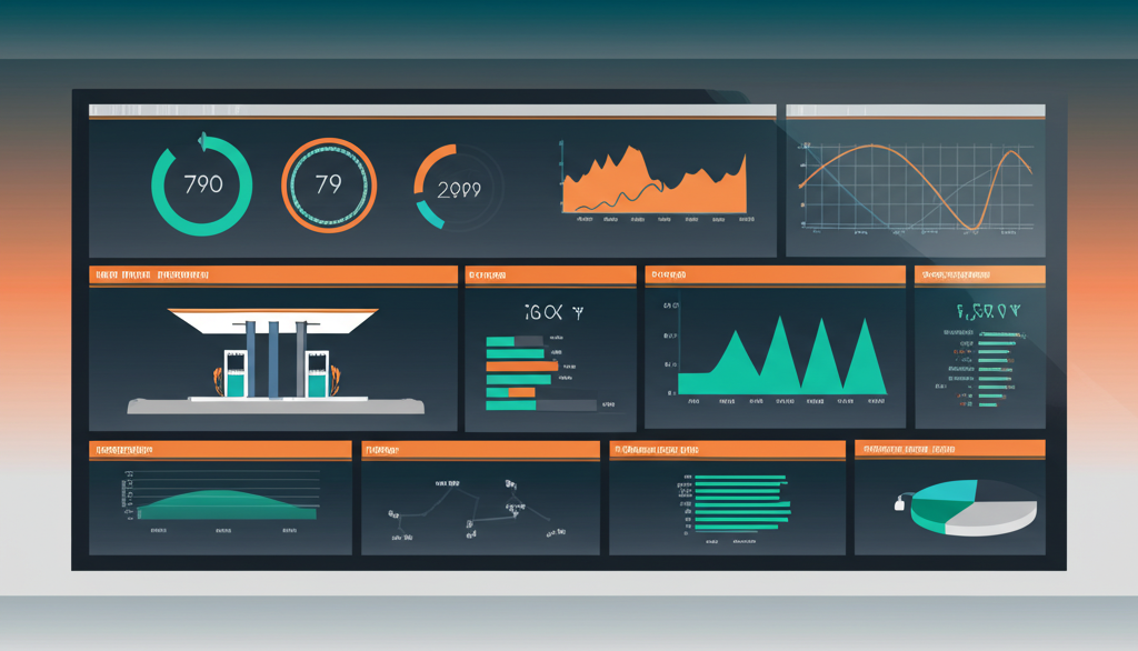 Petroleu dashboard interface